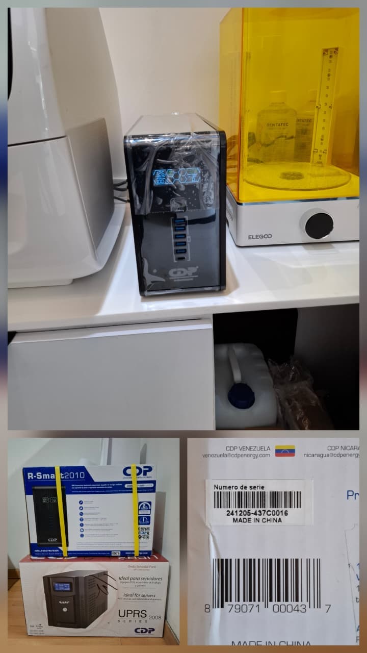 Respaldo de energía para laboratorio