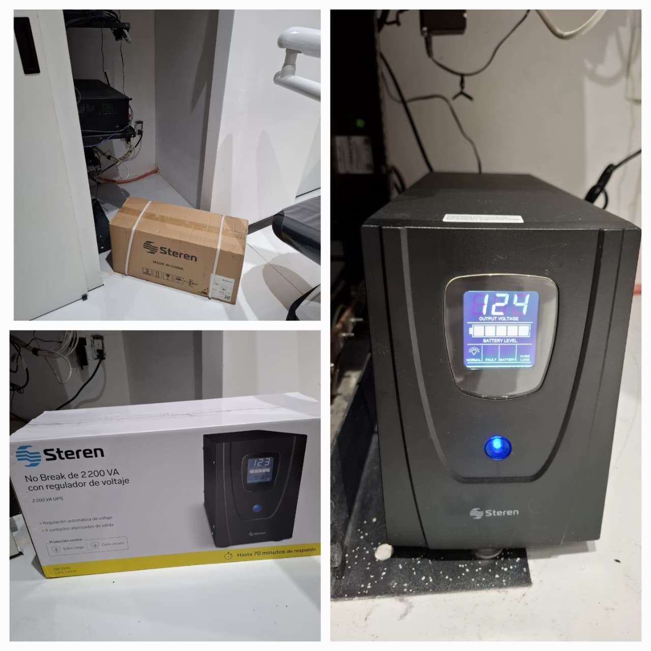 Sistema UPS modular Steren